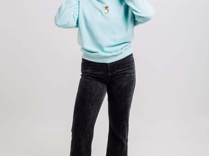 Squirrel Soft Fleece Full Zip Hoodie – Mint by Sossu - Daily Nomad