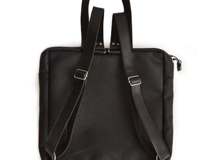 Stockholm Backpack Black – 14" Laptop Bag | Water - Repellent, Handmade in Estonia - Daily Nomad