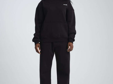 Streetwear hoodie - Heavyweight - Black - Daily Nomad