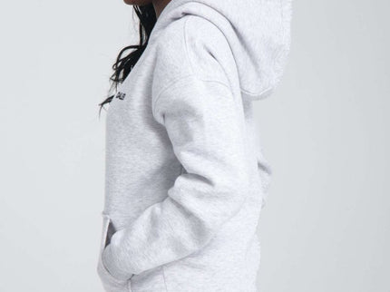 Streetwear hoodie - Heavyweight - Grey Melange - Daily Nomad