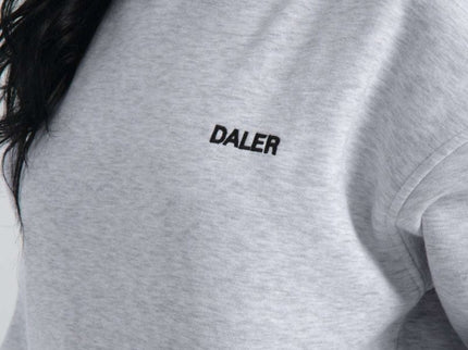 Streetwear hoodie - Heavyweight - Grey Melange - Daily Nomad