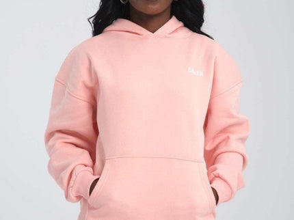 Streetwear hoodie - Heavyweight - Pink - Daily Nomad