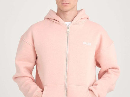 Streetwear hoodie - Heavyweight - Zipper - Pink - Daily Nomad