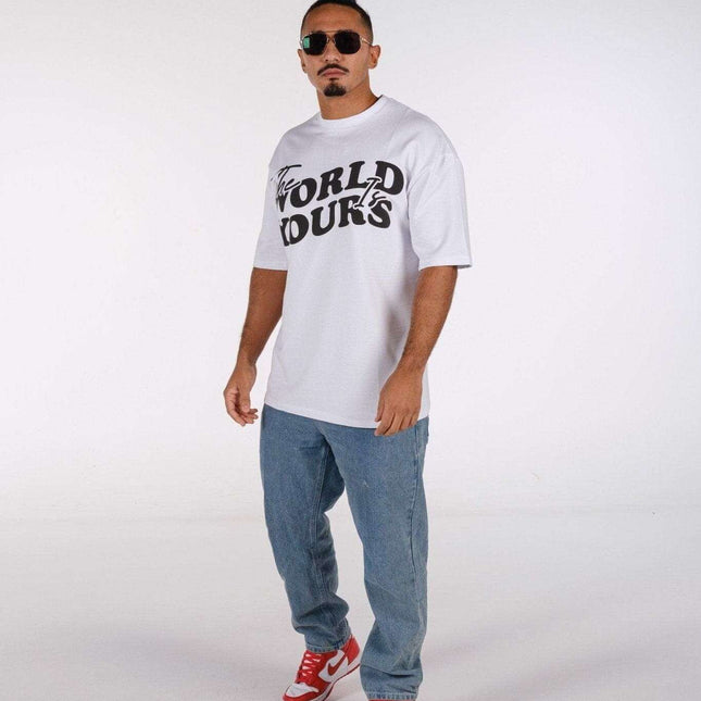 T-Shirt The World Is Yours - White