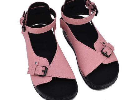 TOKU Athens Vegan Sandals - Pink - Daily Nomad
