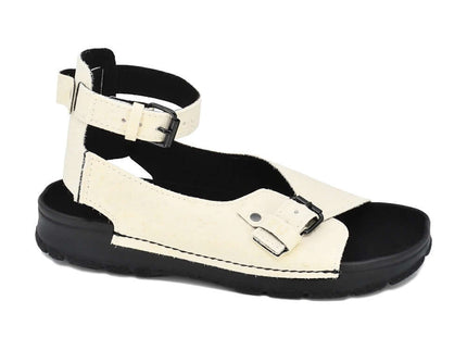 TOKU Athens Vegan Sandals - White - Daily Nomad