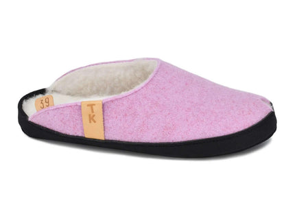 TOKU Brussels – Handmade Lambswool Slippers with Arch Support - Light Pink - Daily Nomad