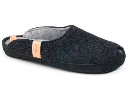 TOKU Brussels Lambswool Slippers – Dark Grey, Handmade in Estonia - Daily Nomad