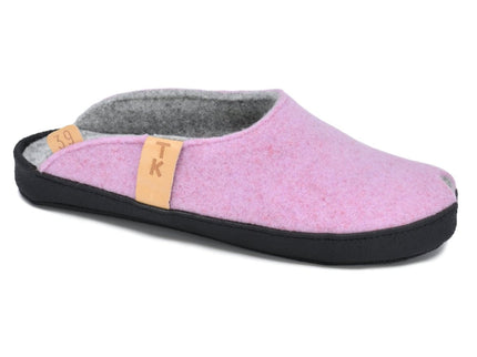 TOKU Brussels Slippers – Handmade Lambswool with Arch Support – Light Pink - Daily Nomad