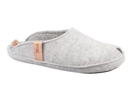 TOKU Brussels Slippers – Handmade Lambswool with Arch Support – White - Daily Nomad