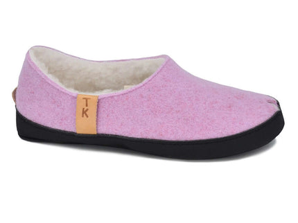 TOKU Budapest Slippers – Light Pink, Lambswool Lined & Handmade - Daily Nomad