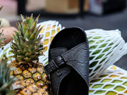 TOKU Rome Vegan Sandals - Black - Daily Nomad
