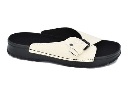 TOKU Rome Vegan Sandals – White by TOKU - Daily Nomad