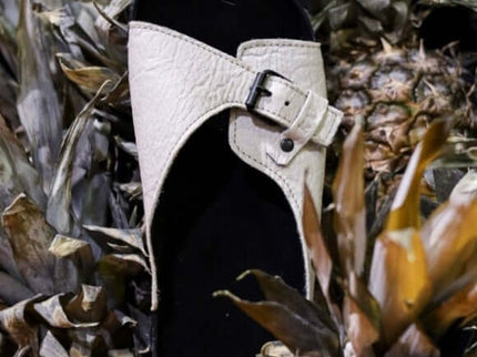 TOKU Rome Vegan Sandals – White by TOKU - Daily Nomad