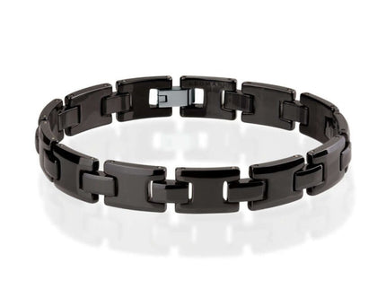 Trey – Black Ceramic Bracelet for Men by Leomani - Daily Nomad