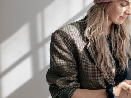 Ultra - Soft Beanie With A Giraffe Label - Daily Nomad