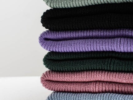 Ultra - Soft Beanie With A Giraffe Label - Daily Nomad