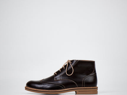 Dark Brown Ankle Boots 424