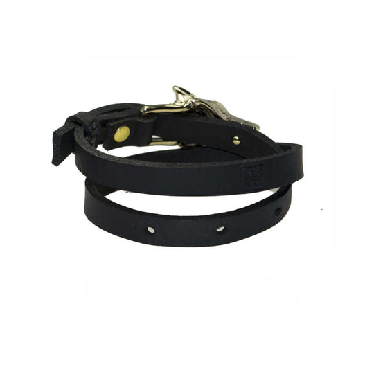RR Wolf Buckle Double-Wrap Bracelet – Gold – additional view 2