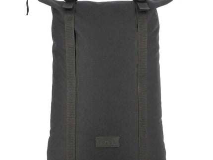 Black Zip Backpack with G-Hook, featuring adjustable straps and a sleek design for comfort and style.