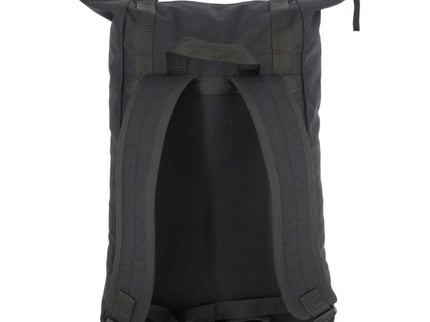 Black Zip Backpack with G-Hook showing padded adjustable straps and spacious interior for comfortable carrying.